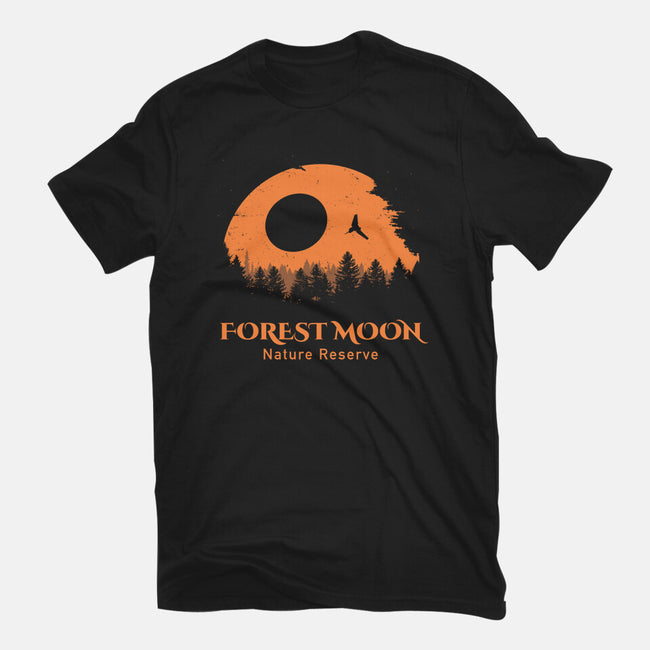 Forest Moon Nature Reserve-Mens-Basic-Tee-drbutler