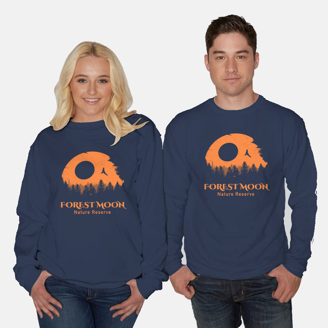 Forest Moon Nature Reserve-Unisex-Crew Neck-Sweatshirt-drbutler