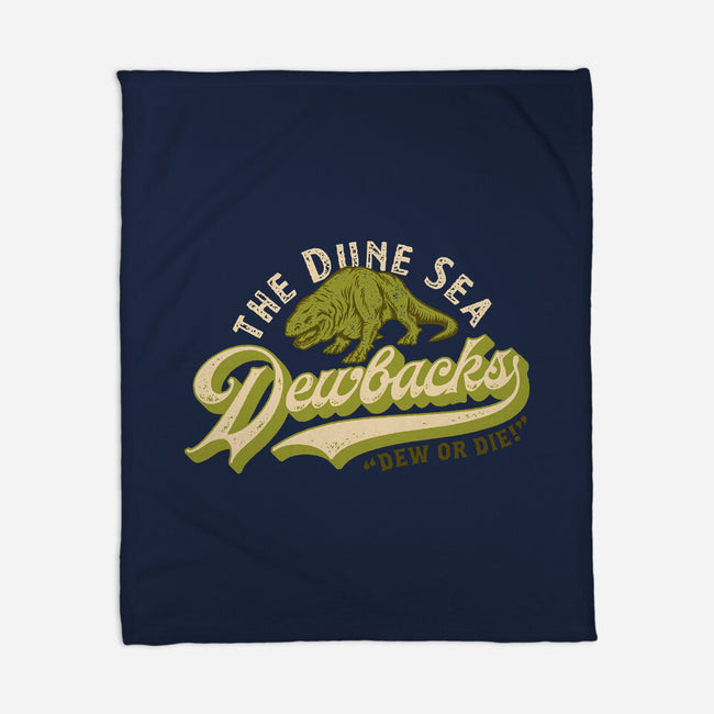 Dune Sea Dewbacks-None-Fleece-Blanket-Wheels