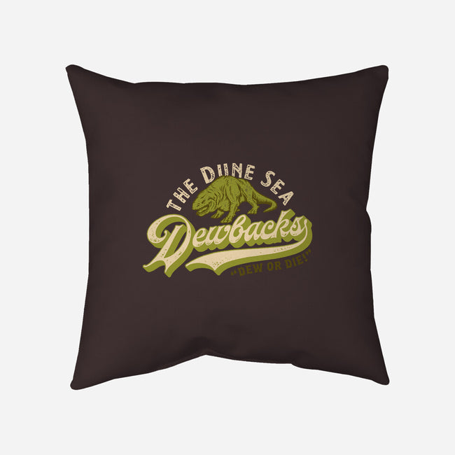 Dune Sea Dewbacks-None-Removable Cover-Throw Pillow-Wheels