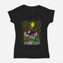 Jumpman Star-Womens-V-Neck-Tee-rmatix