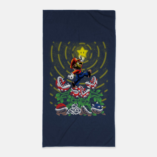 Jumpman Star-None-Beach-Towel-rmatix