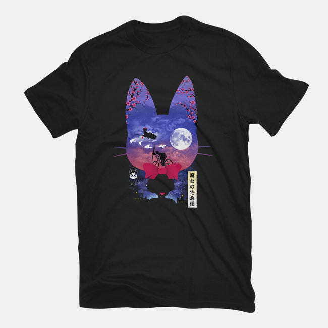 Cat Delivery-Womens-Basic-Tee-dandingeroz