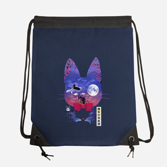 Cat Delivery-None-Drawstring-Bag-dandingeroz