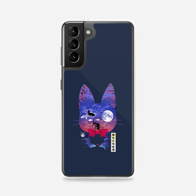 Cat Delivery-Samsung-Snap-Phone Case-dandingeroz