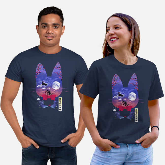 Cat Delivery-Unisex-Basic-Tee-dandingeroz