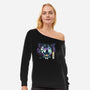 Wonderland Cat-Womens-Off Shoulder-Sweatshirt-dandingeroz