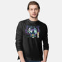 Wonderland Cat-Mens-Long Sleeved-Tee-dandingeroz