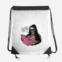 Burn Book-None-Drawstring-Bag-momma_gorilla