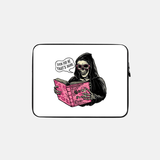 Burn Book-None-Zippered-Laptop Sleeve-momma_gorilla