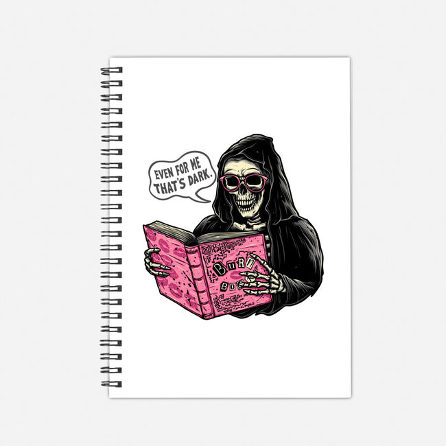 Burn Book-None-Dot Grid-Notebook-momma_gorilla
