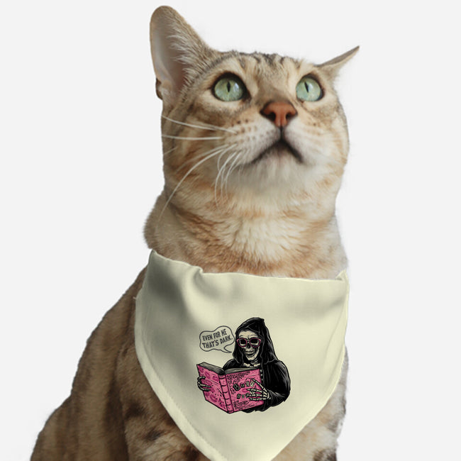 Burn Book-Cat-Adjustable-Pet Collar-momma_gorilla