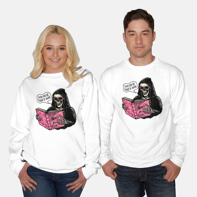 Burn Book-Unisex-Crew Neck-Sweatshirt-momma_gorilla