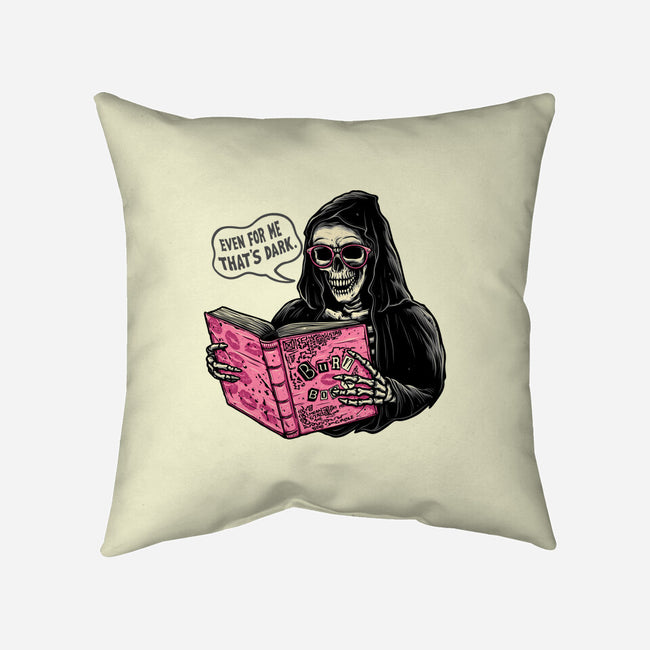 Burn Book-None-Removable Cover w Insert-Throw Pillow-momma_gorilla