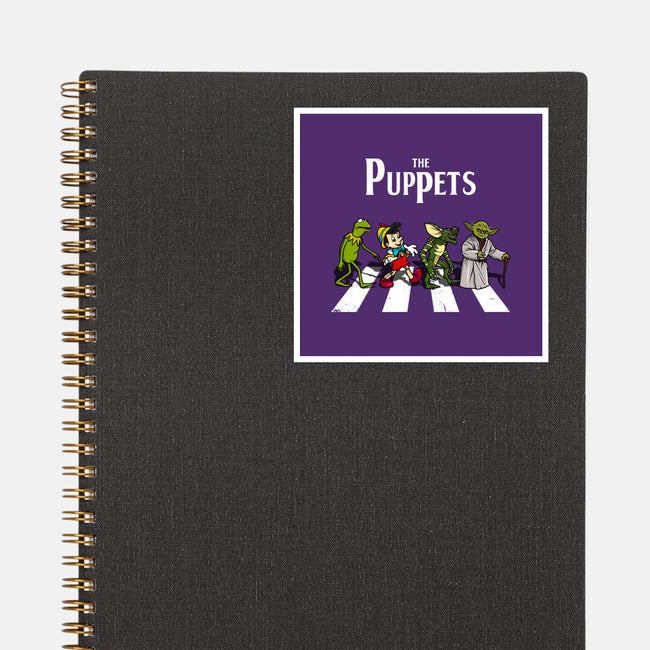 The Puppets Road-None-Glossy-Sticker-drbutler