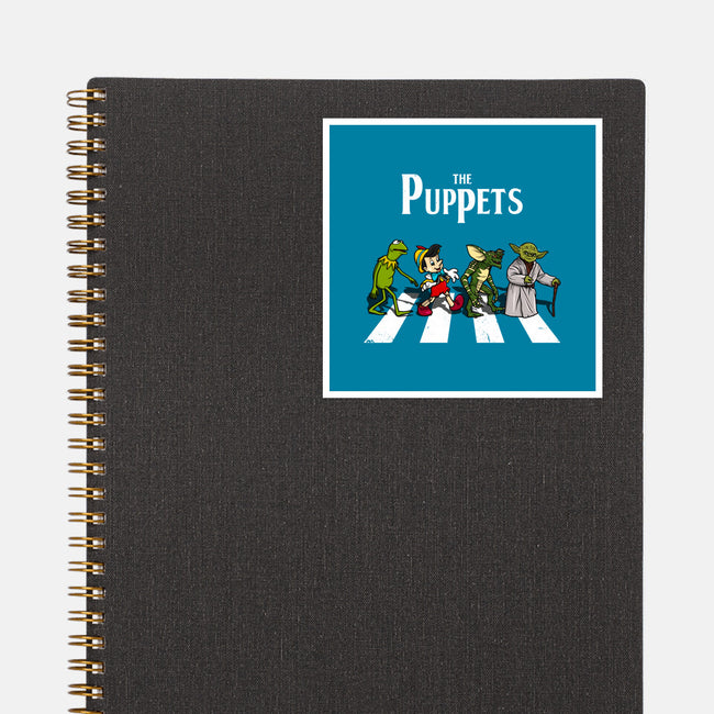 The Puppets Road-None-Glossy-Sticker-drbutler