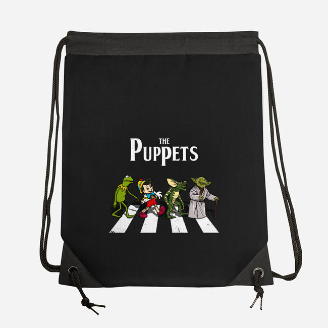 The Puppets Road-None-Drawstring-Bag-drbutler