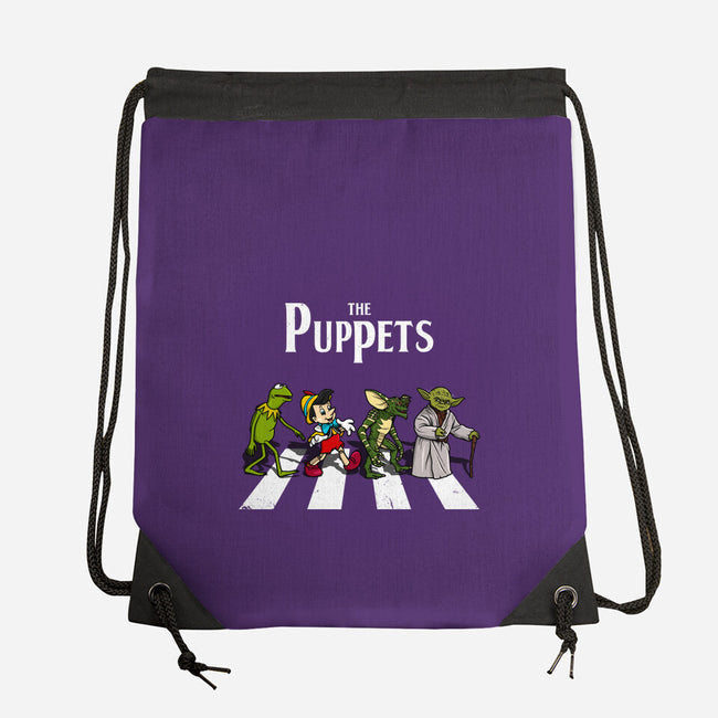 The Puppets Road-None-Drawstring-Bag-drbutler