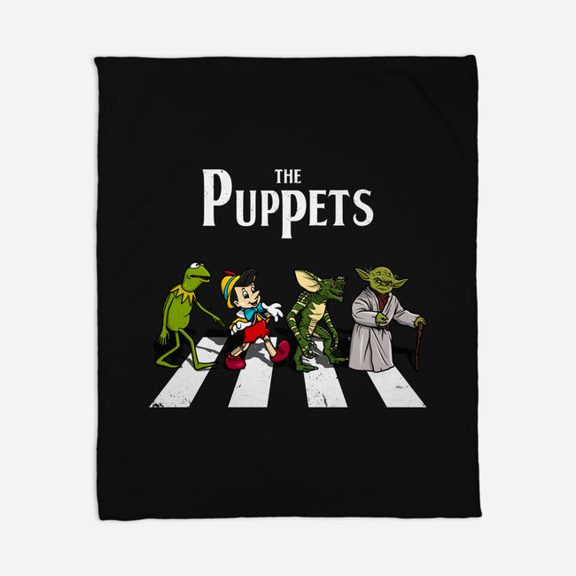 The Puppets Road-None-Fleece-Blanket-drbutler