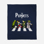 The Puppets Road-None-Fleece-Blanket-drbutler