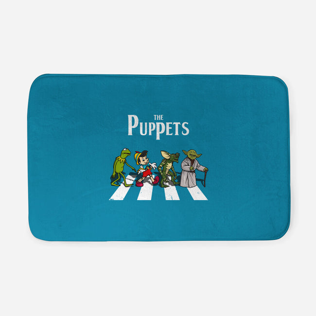 The Puppets Road-None-Memory Foam-Bath Mat-drbutler