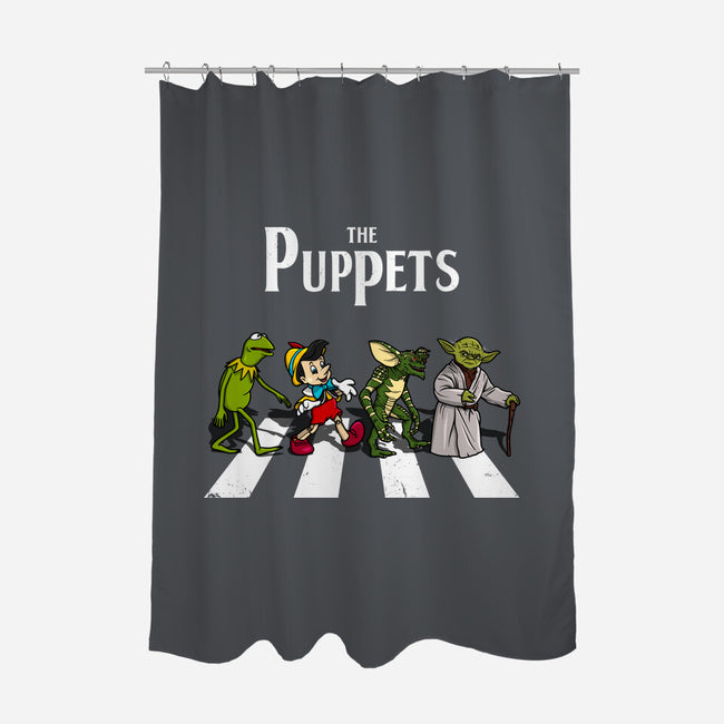 The Puppets Road-None-Polyester-Shower Curtain-drbutler