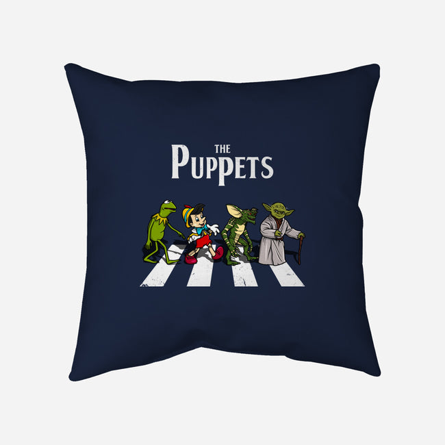 The Puppets Road-None-Non-Removable Cover w Insert-Throw Pillow-drbutler