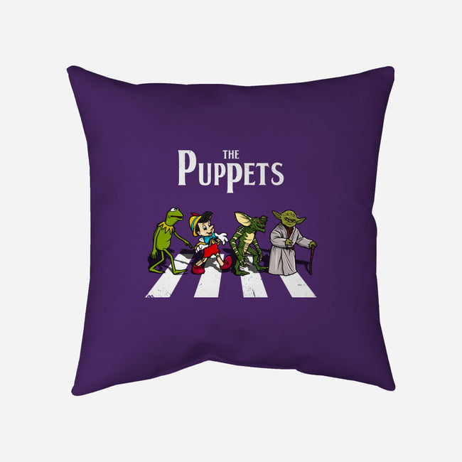 The Puppets Road-None-Non-Removable Cover w Insert-Throw Pillow-drbutler