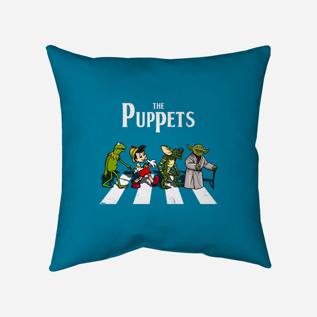 The Puppets Road-None-Non-Removable Cover w Insert-Throw Pillow-drbutler