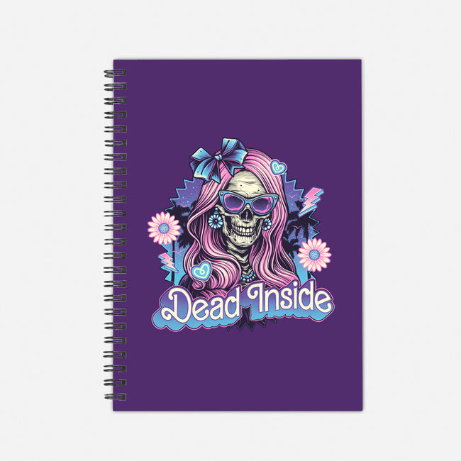 Dead Inside Barbie-None-Dot Grid-Notebook-momma_gorilla