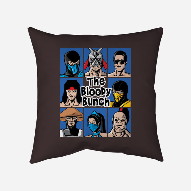 Bloody Bunch-None-Removable Cover-Throw Pillow-arace