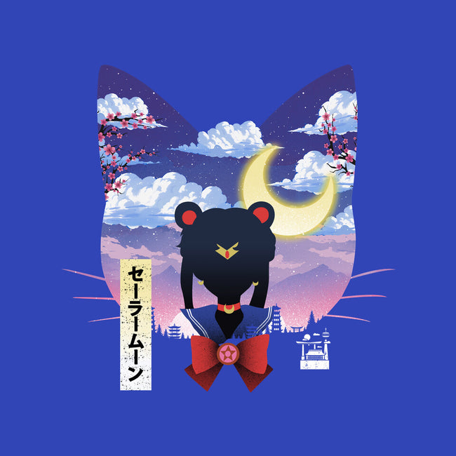 Sailor Cat Landscape-None-Matte-Poster-dandingeroz