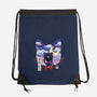 Sailor Cat Landscape-None-Drawstring-Bag-dandingeroz