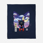 Sailor Cat Landscape-None-Fleece-Blanket-dandingeroz
