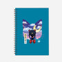 Sailor Cat Landscape-None-Dot Grid-Notebook-dandingeroz