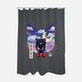 Sailor Cat Landscape-None-Polyester-Shower Curtain-dandingeroz
