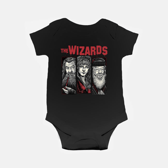 The Wizards-Baby-Basic-Onesie-momma_gorilla