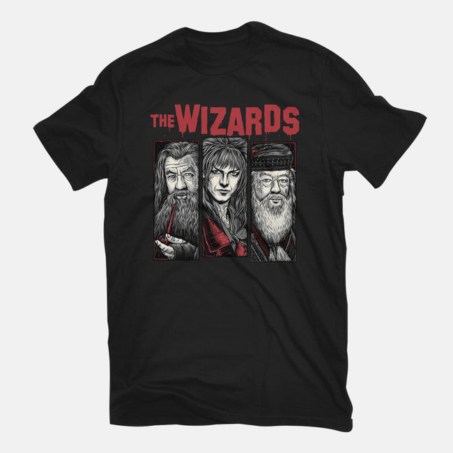 The Wizards-Womens-Fitted-Tee-momma_gorilla