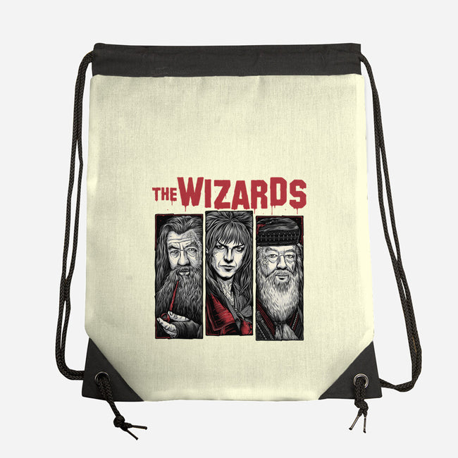 The Wizards-None-Drawstring-Bag-momma_gorilla