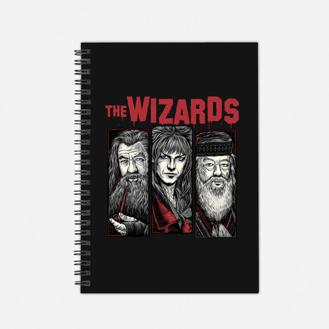 The Wizards-None-Dot Grid-Notebook-momma_gorilla