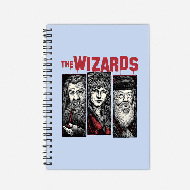 The Wizards-None-Dot Grid-Notebook-momma_gorilla