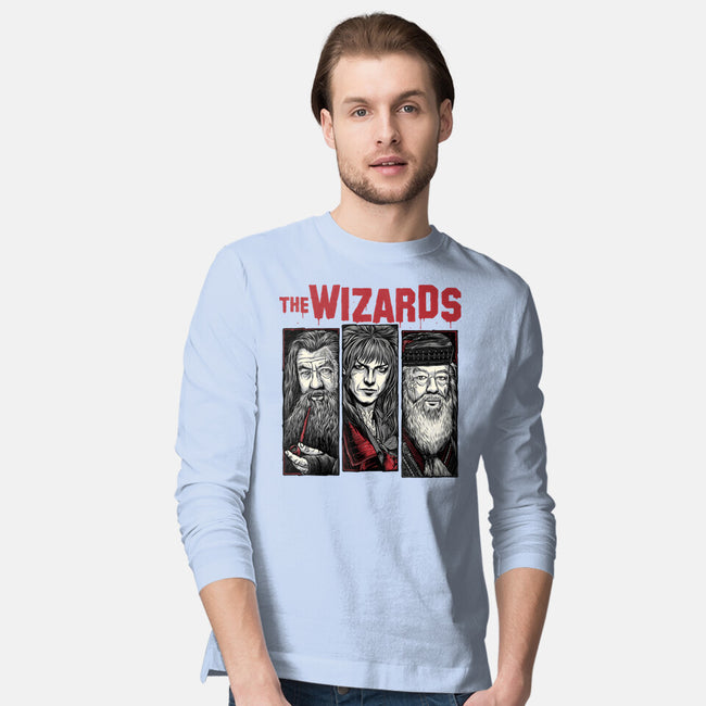 The Wizards-Mens-Long Sleeved-Tee-momma_gorilla