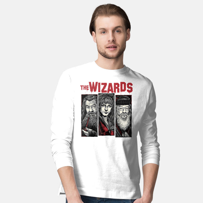 The Wizards-Mens-Long Sleeved-Tee-momma_gorilla