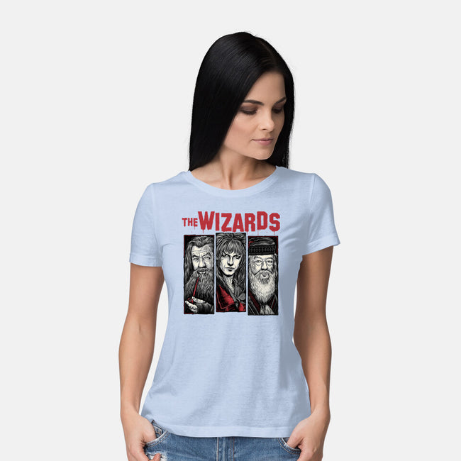 The Wizards-Womens-Basic-Tee-momma_gorilla