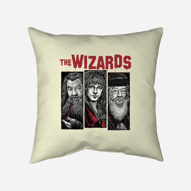 The Wizards-None-Non-Removable Cover w Insert-Throw Pillow-momma_gorilla