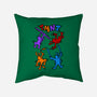 Doodle Ninja-None-Removable Cover-Throw Pillow-spoilerinc