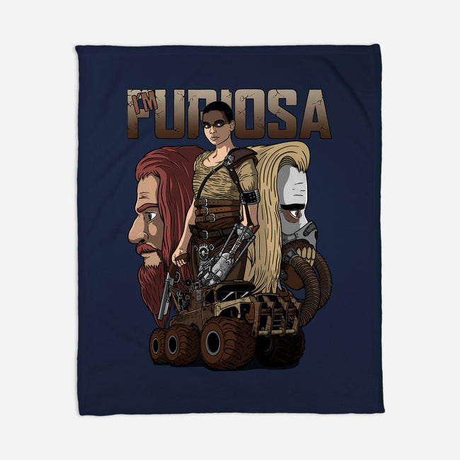 I'm Furiosa-None-Fleece-Blanket-JCMaziu