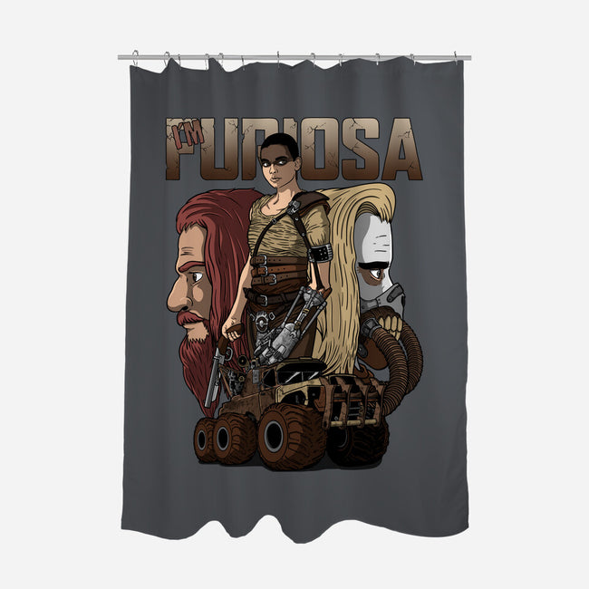 I'm Furiosa-None-Polyester-Shower Curtain-JCMaziu