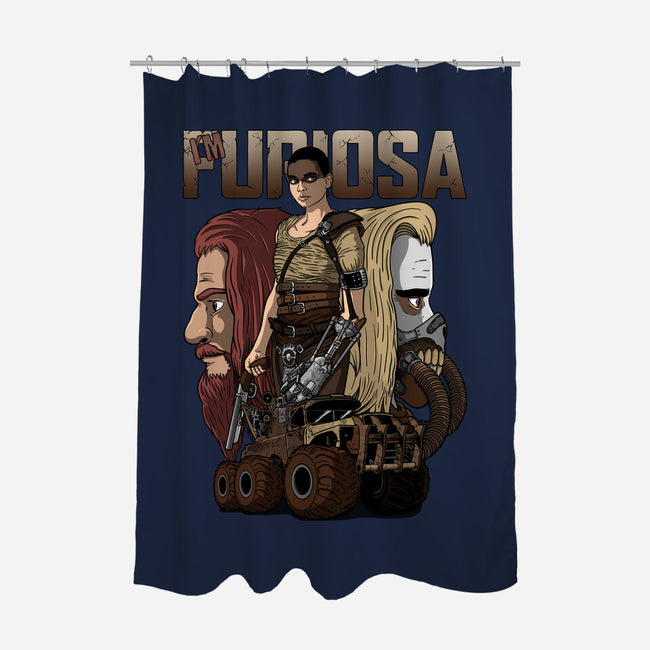 I'm Furiosa-None-Polyester-Shower Curtain-JCMaziu