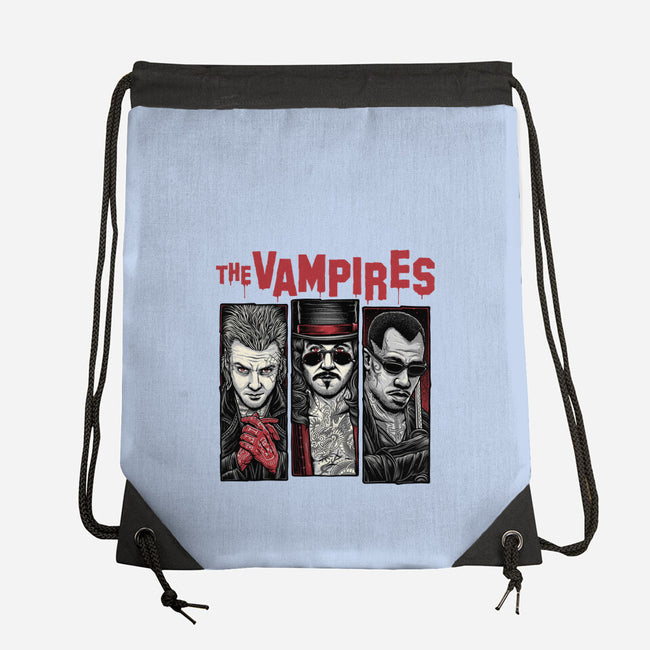 The Tattooed Vampires-None-Drawstring-Bag-momma_gorilla